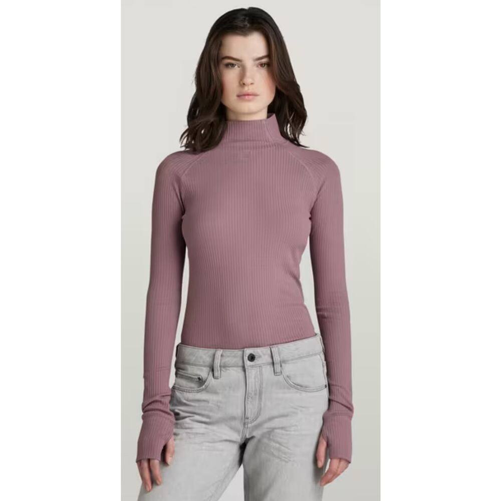 G-Star Raw Mock Neck Top, Size M
